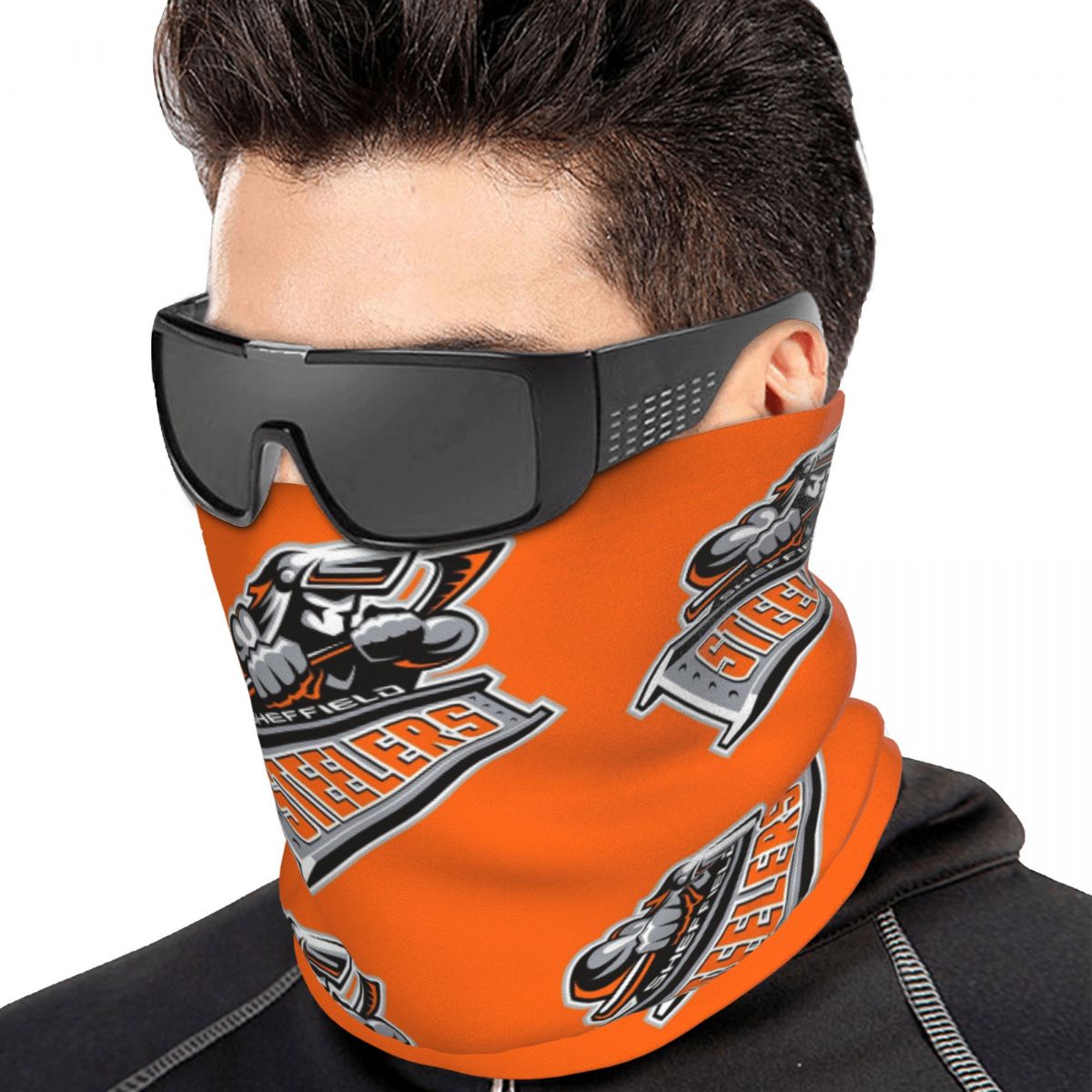Neck Gaiter Face Cover - Sheffield Steelers Bandana Neck Cover Printed