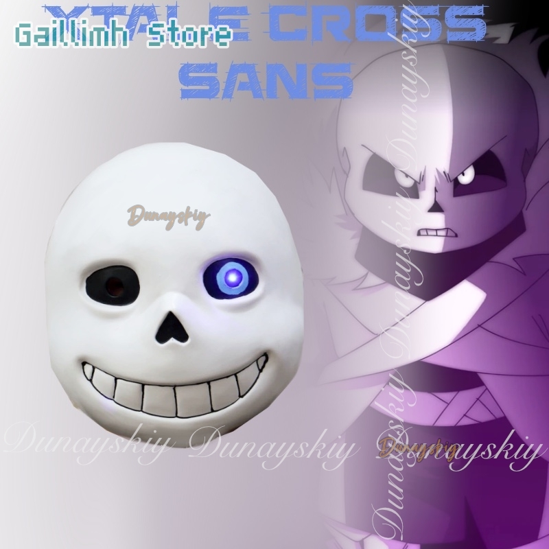 UNDERTALE Game XTALE Cross San - Black Face Mask Pack review and price