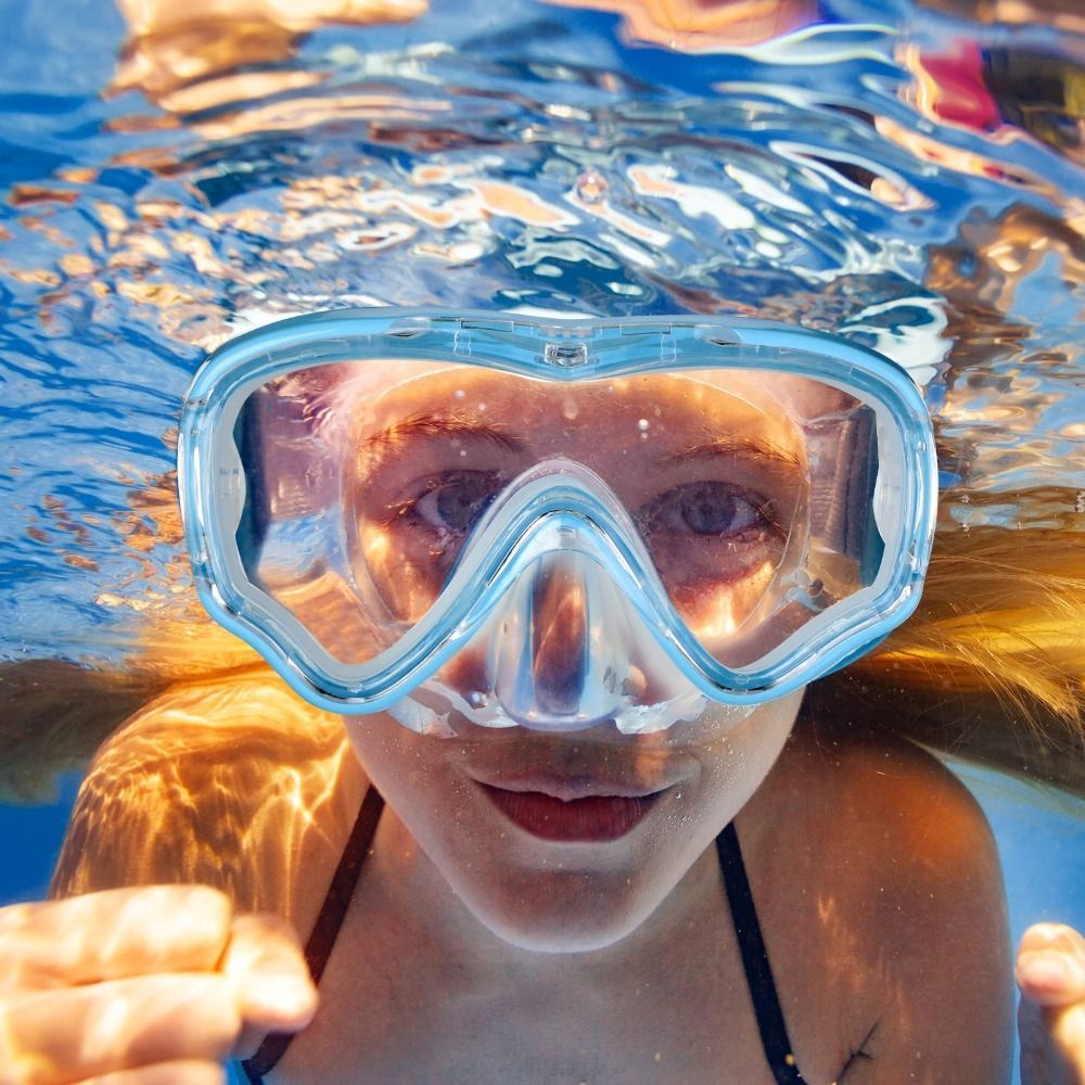 Unisex PC Glass Kids Swim Gogg - Anti Pollution Mask review and price