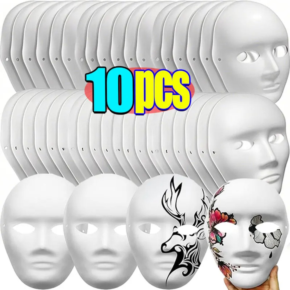 1/10Pcs DIY Full Face Masks Pa - Respirator Half Face review and price