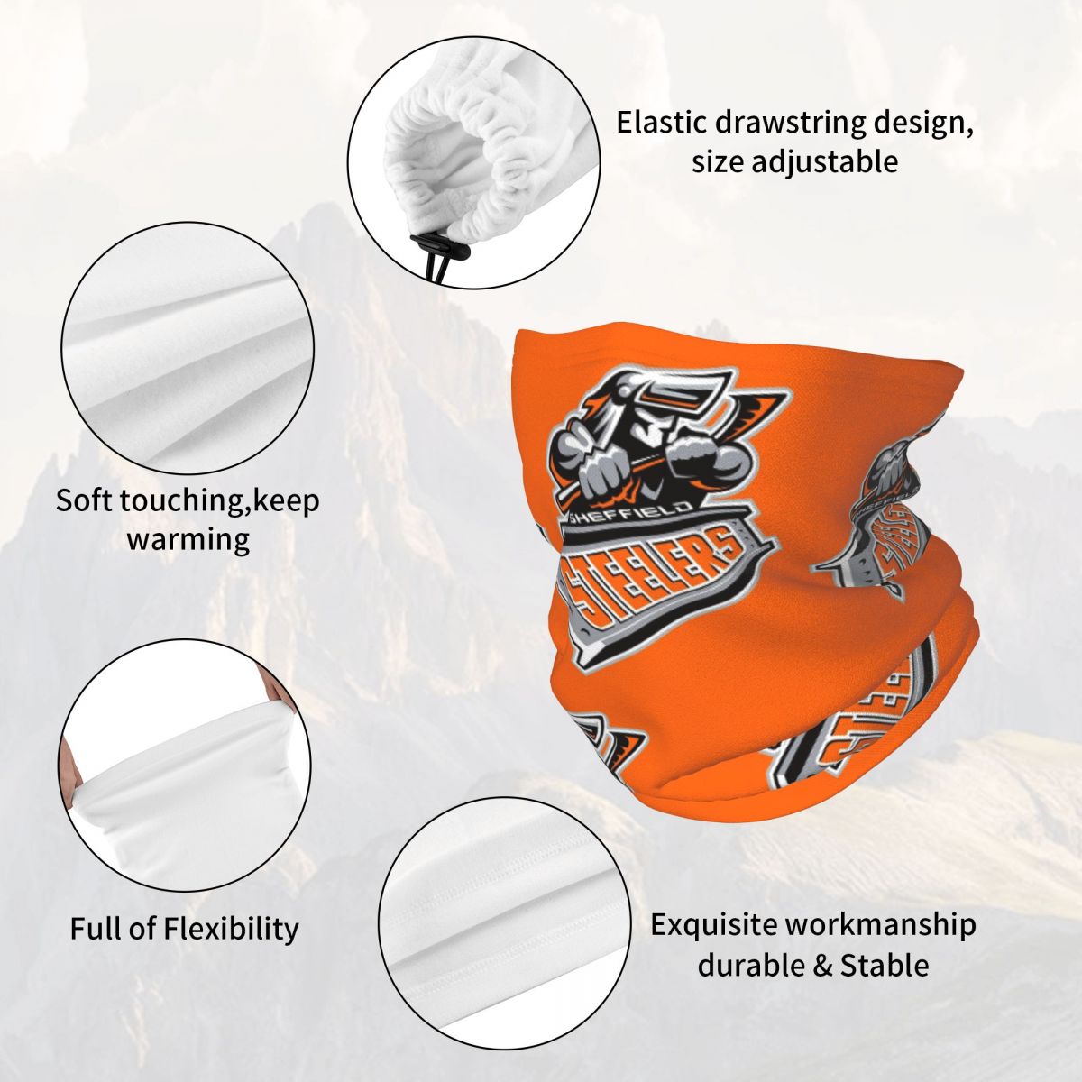 Sheffield Steelers Bandana Nec - Neck Gaiter Face Cover review and price