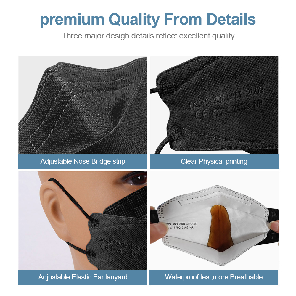 Adult Fish Shape Certified KN9 - Anti Pollution Mask review and price