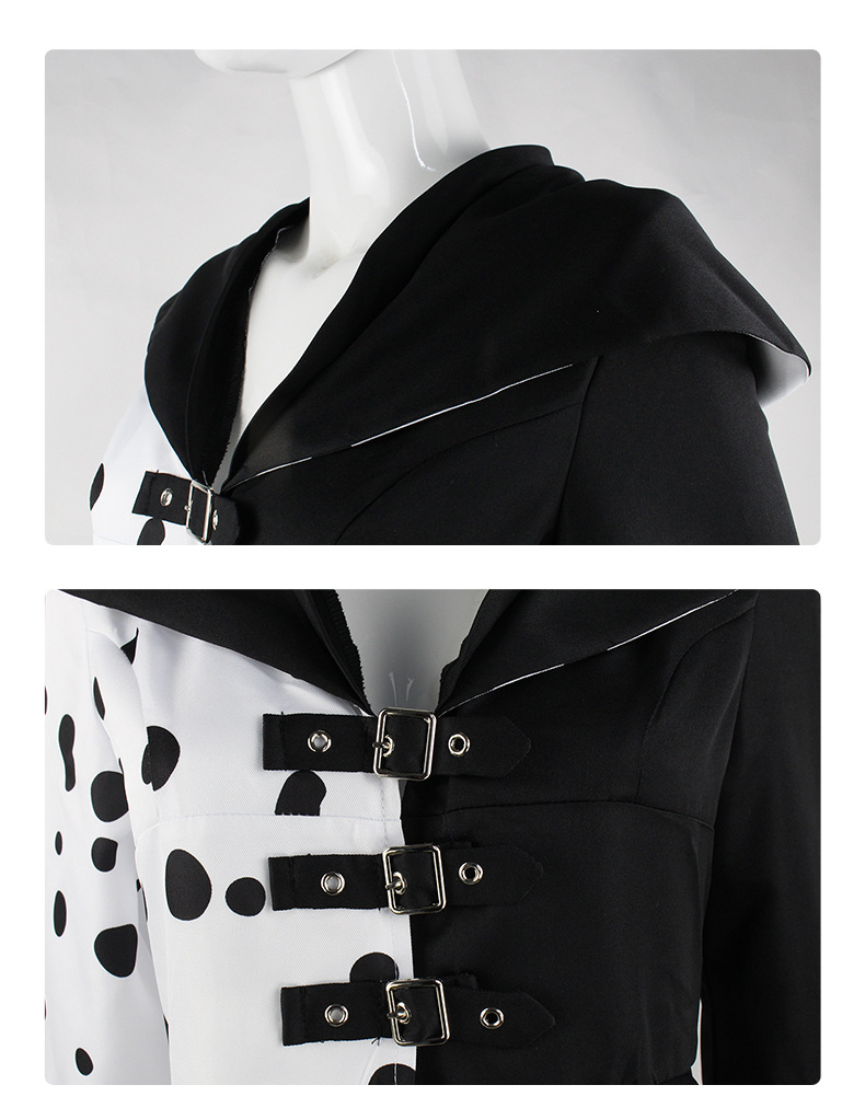 Women Inspired Cruella Cosplay - Black Face Mask Pack review and price