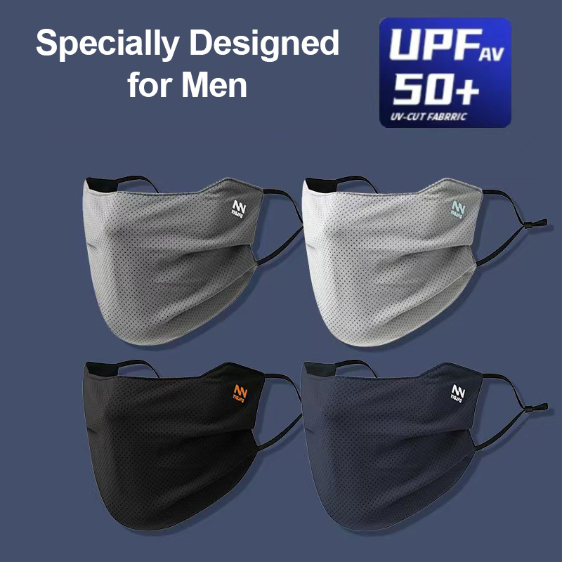 Sun Face Mask Men Cycling Fish - Cloth Face Mask Washable review and price